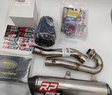 YFZ450R POWER KIT PIPE, INTAKE AND PRE-TUNED VORTEX ECU (STANDARD KIT)