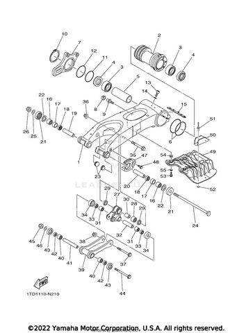 YFZ450R Bearing Carrier Seals